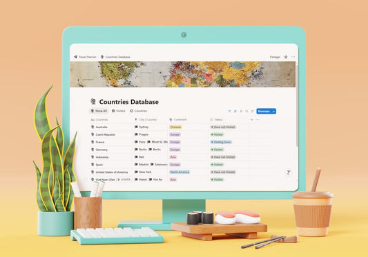 Template planner travel